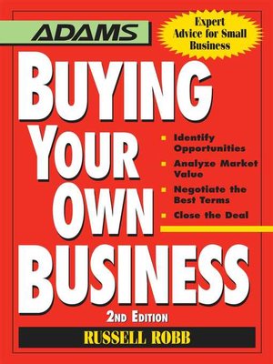 cover image of Buying Your Own Business
